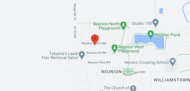 map of 67 REUNION GV NW